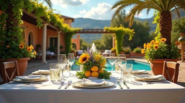 Organisez une fête d'été inoubliable sur le thème italien